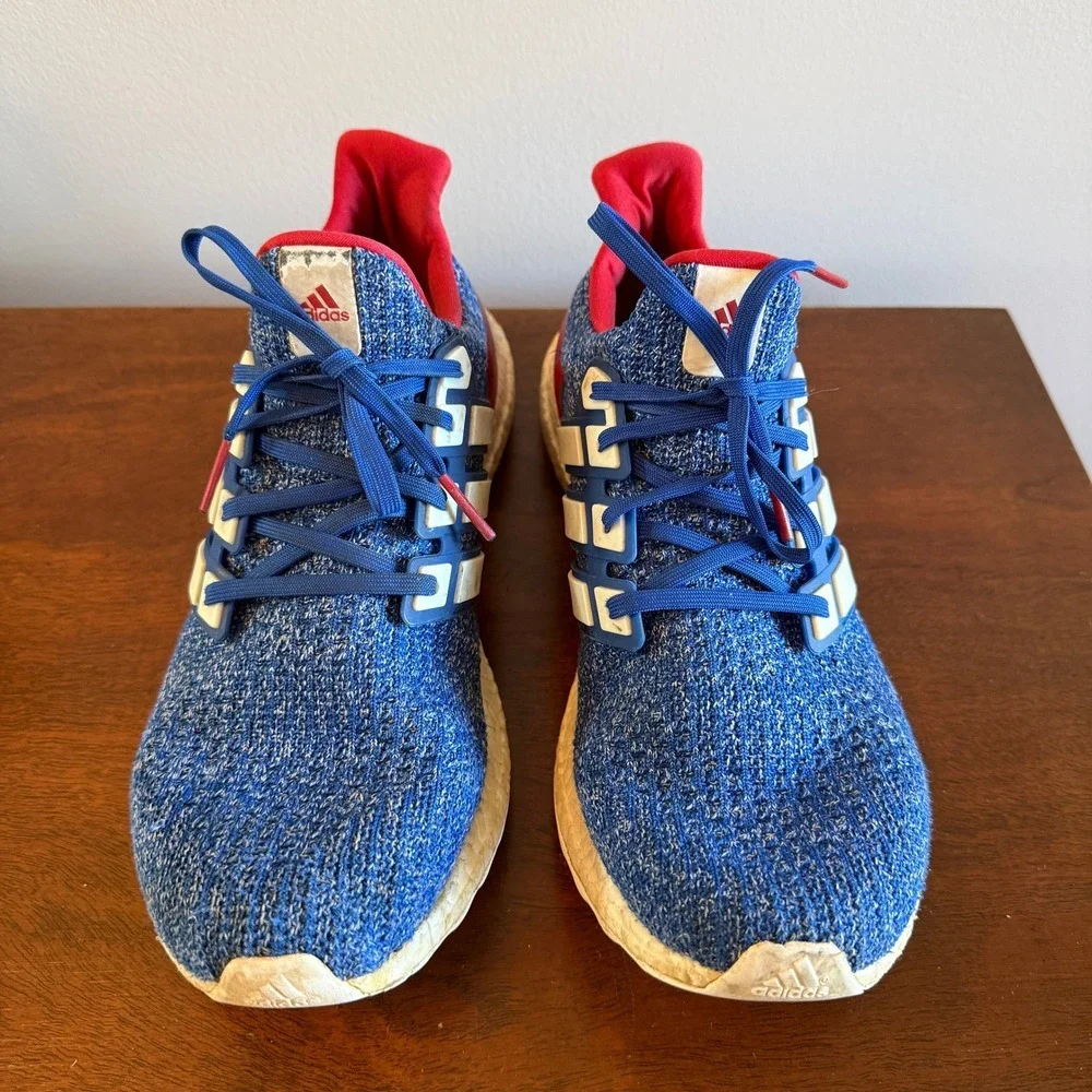 Adidas UltraBoost 1.0 Red White & Blue Men's Size 11 Running Shoes